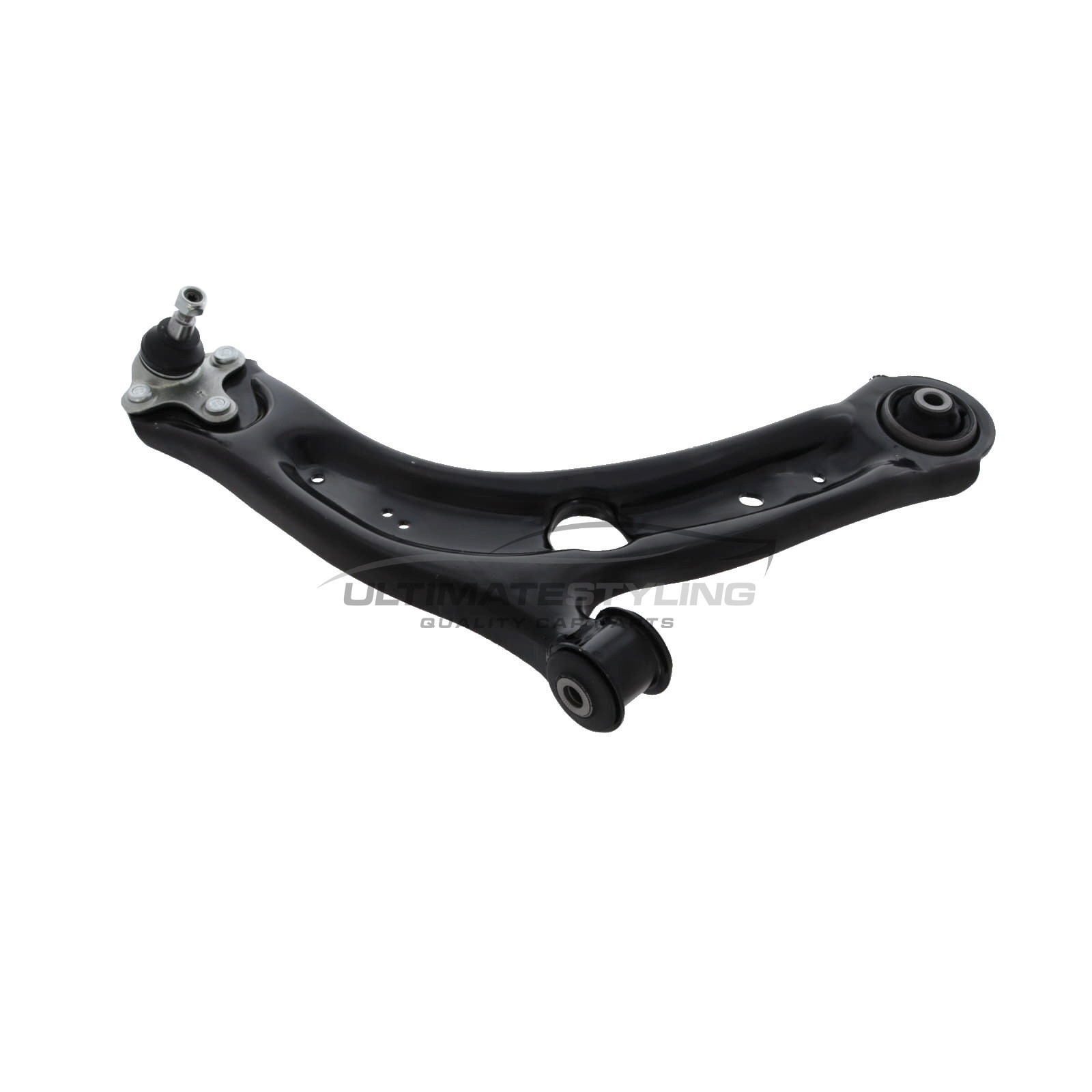 Audi Q3 / RSQ3 , Cupra Ateca / Formentor , Seat Ateca / Tarraco , Skoda Karoq / Kodiaq / Superb , VW Arteon / Passat / Tiguan / Touran - Suspension Wishbone Arm - Front Lower - Pressed Steel - Includes Ball Joint - Drivers Side Right Hand