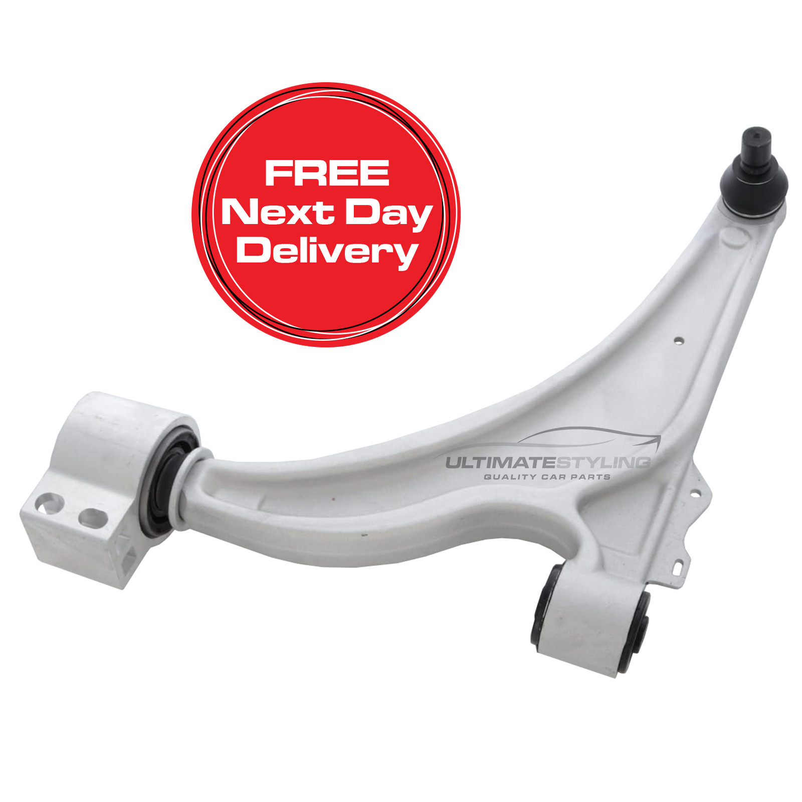 Vauxhall Zafira Tourer Mk3 2011-2019 - Suspension Wishbone Arm - Front Lower - Aluminium - Includes Ball Joint & Rear Mounting Bush & Bracket - Passenger Side Left Hand