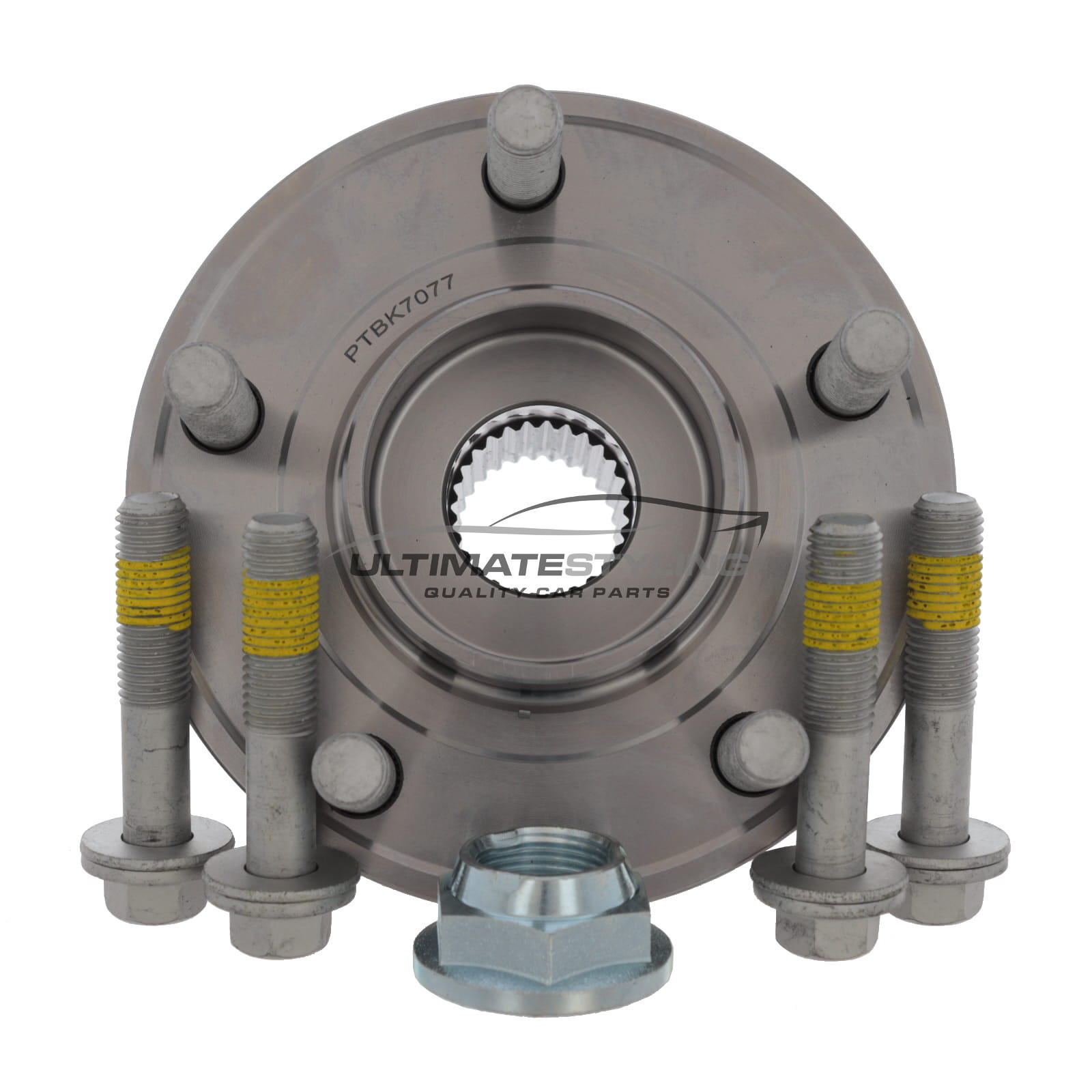 Ford Mondeo Mk5 2015-2021 Front & Rear Wheel Bearing Hub Kit Assembly 4 Wheel Drive With Integrated ABS Sensor