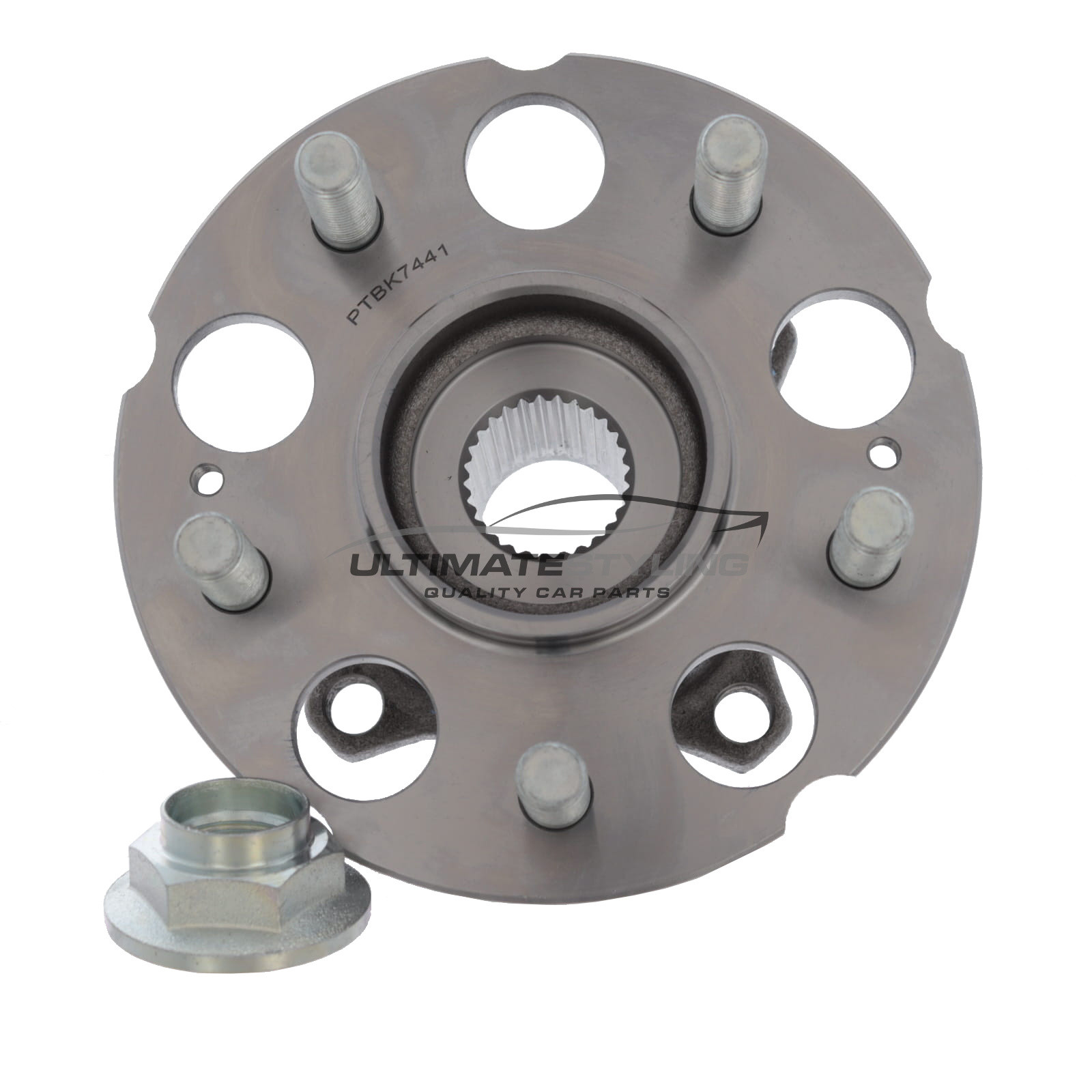 Honda CR-V Mk3 2006-2013 Rear Wheel Bearing Hub Kit Assembly With Integrated ABS Sensor