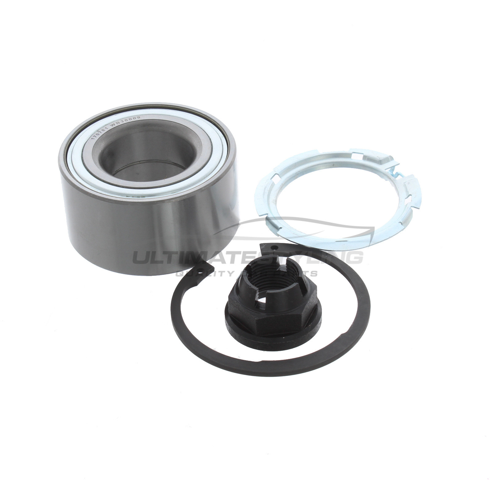 Dacia Logan / Sandero, Nissan Micra / Note, Renault Captur / Clio / Kangoo / Megane / Modus / Zoe Wheel Bearing Kit - Front