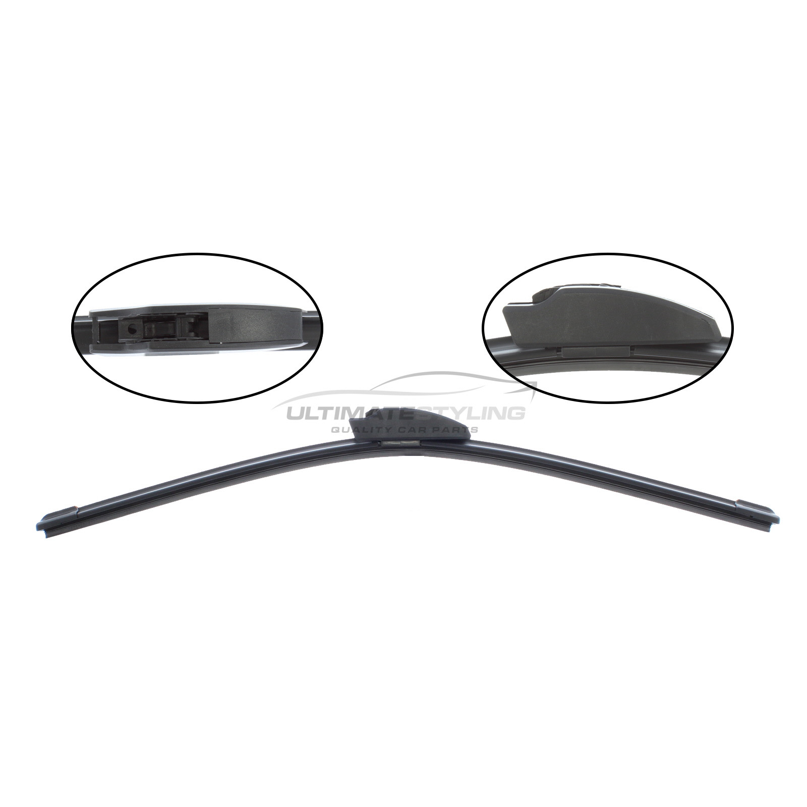 Wiper Blade - Exact Fit Aero Blade - 58 cm - 23 inch - Multi Fitment