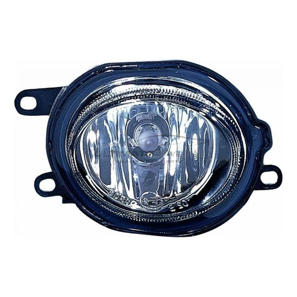 Rover 200 Series, 25 Series, 400 Series, 45 Series, 75 Series, City, Commerce, MG Express, MGF, MGTF, MGZR, MGZS, MGZT Front Fog Light Chrome Inner Drivers Side Right Hand