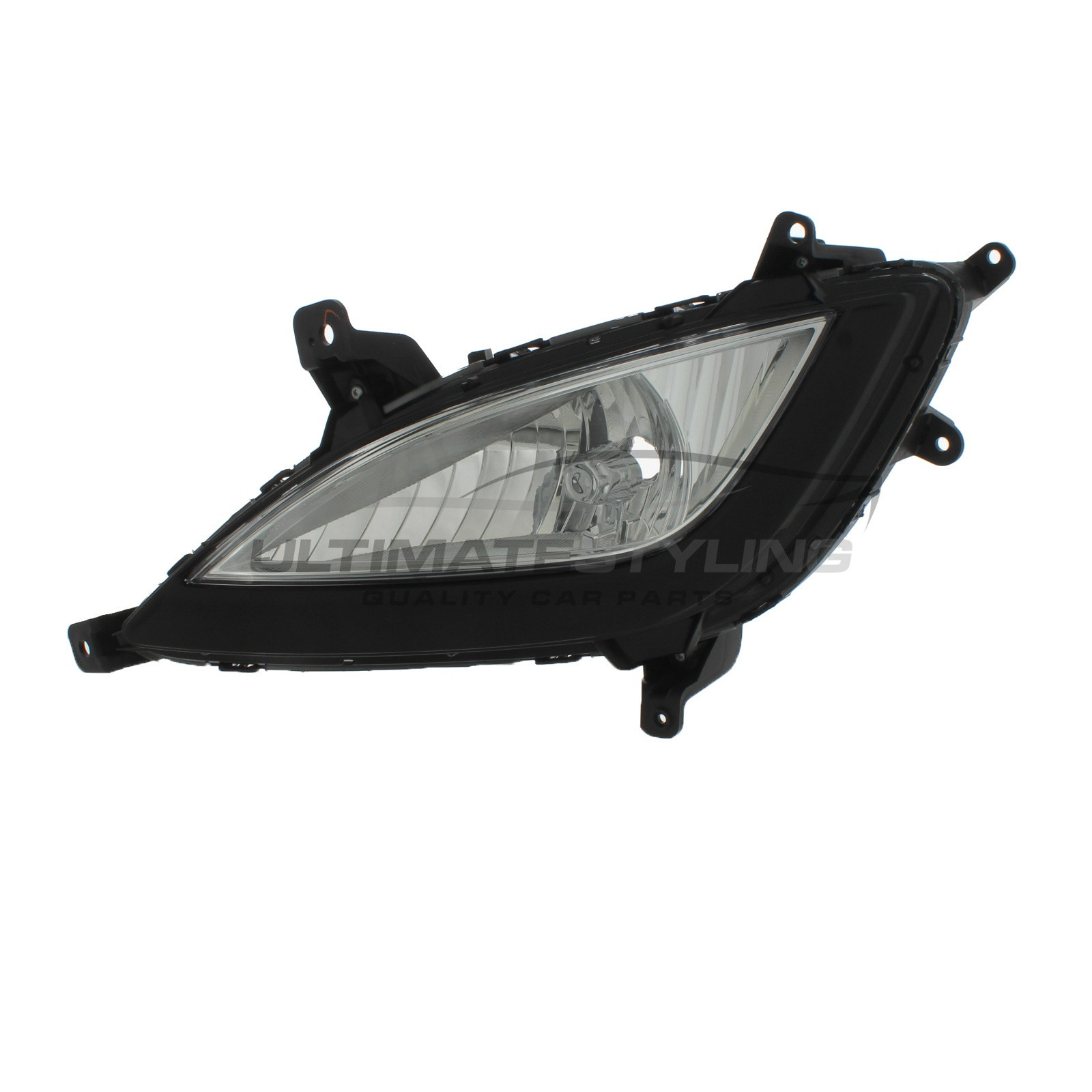 Hyundai i20 2012-2015 Front Fog Light Chrome Inner (Non-LED) Excludes Daytime Running Lamp Passenger Side (LH)