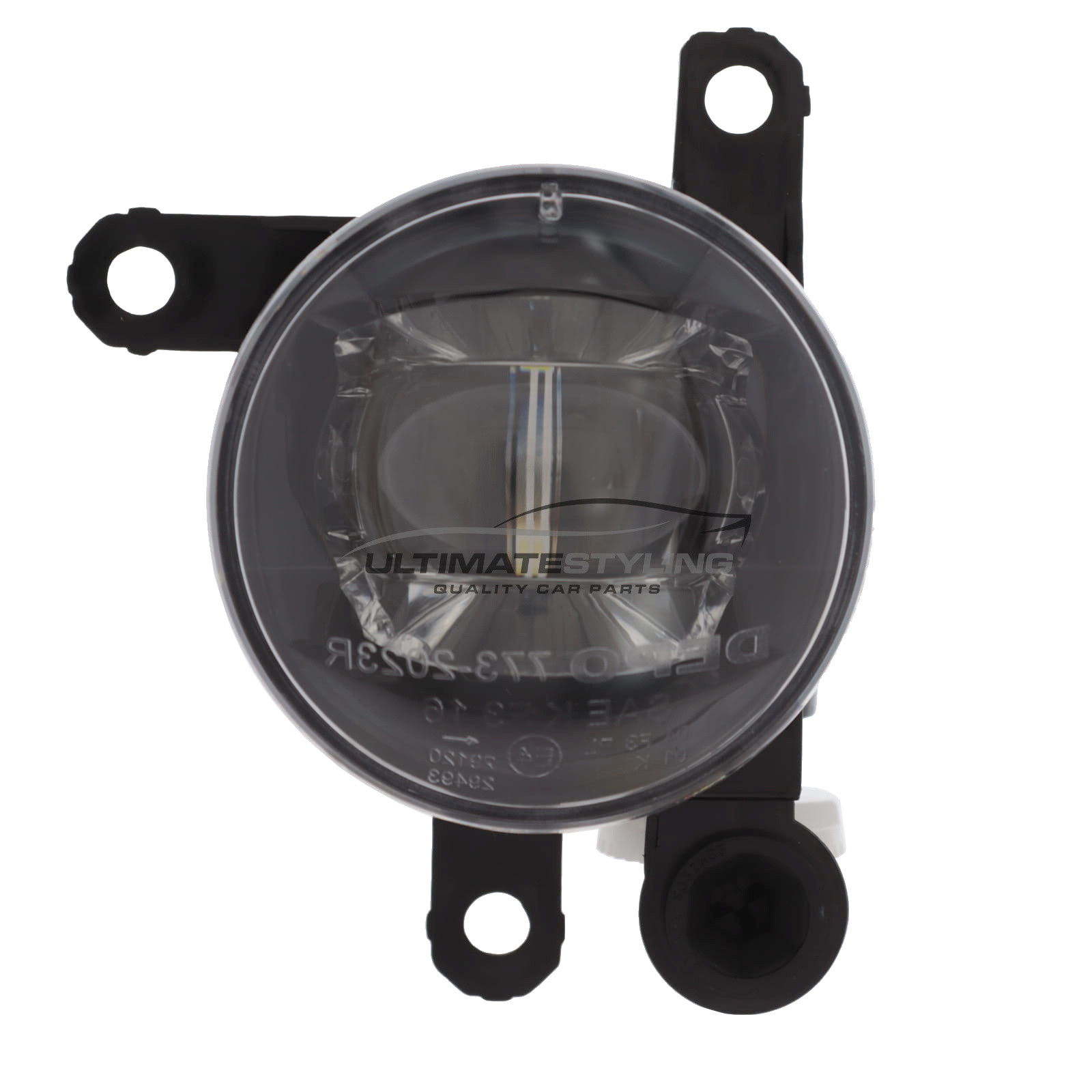 Citroen C3 Aircross 2021-> / C5 X 2022->, Peugeot 2008 2021-2024, Vauxhall Astra 2022-> / Corsa 2019-2024 / Crossland / Mokka 2021-> / Insignia 2018-2022 - LED Front Fog Light - Round - Passenger Side Left Hand