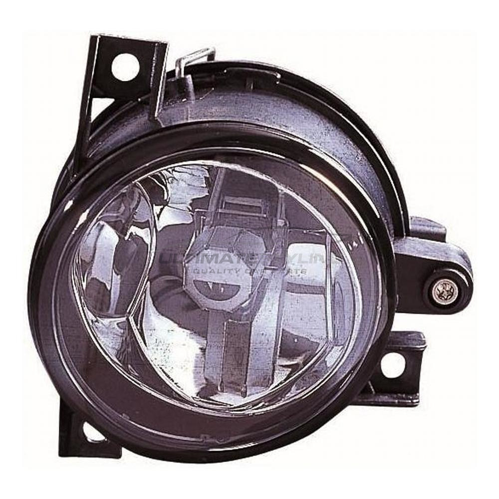 Seat Altea 2004-2007 / Seat Cordoba 2006-2006 / Seat Ibiza 2006-2008 / Seat Leon 2005-2013 / Seat Toledo 2005-2007 / Skoda Superb 2002-2008 / VW Fox 2006-2012 / VW Polo 2002-2005 Front Fog Light Non-LED Round Passenger Side (LH)
