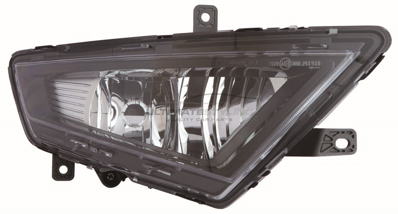 Seat Leon 2013-2017 - Front Fog Light - Non-LED Type - Drivers Side Right Hand