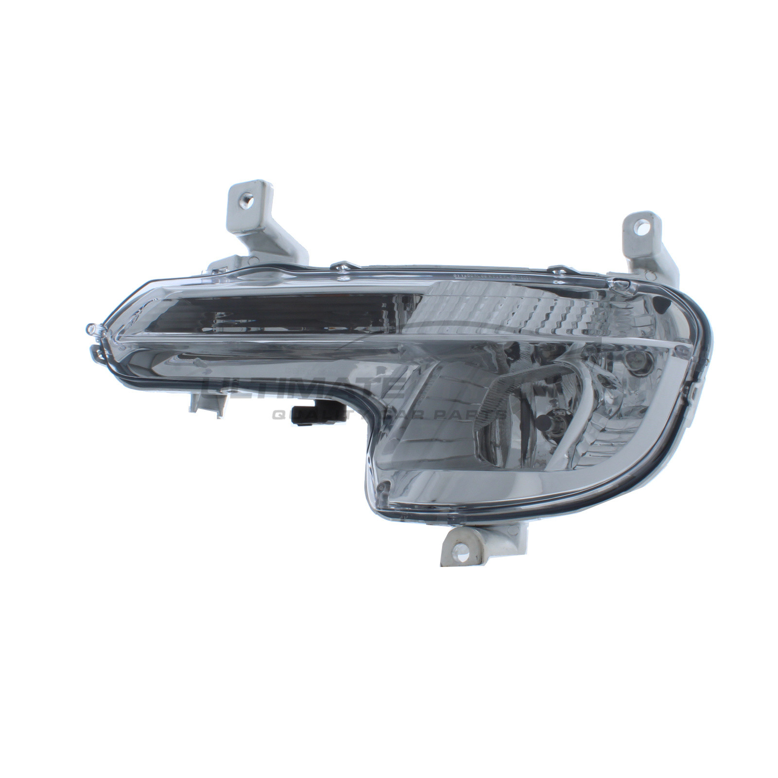 Peugeot 508 2011-2014 Front Fog Lamp Indicator & Cornering Lamp Chrome Inner (Non-LED) Clear Indicator Passenger Side (LH)
