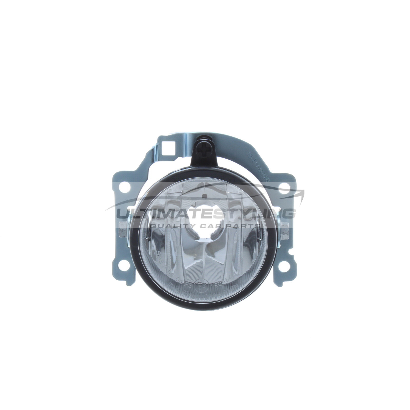 Mitsubishi Outlander 2015-2020 Front Fog Light Chrome Inner (Non-LED) Round - Includes Metal Backing Plate Universal (LH or RH)
