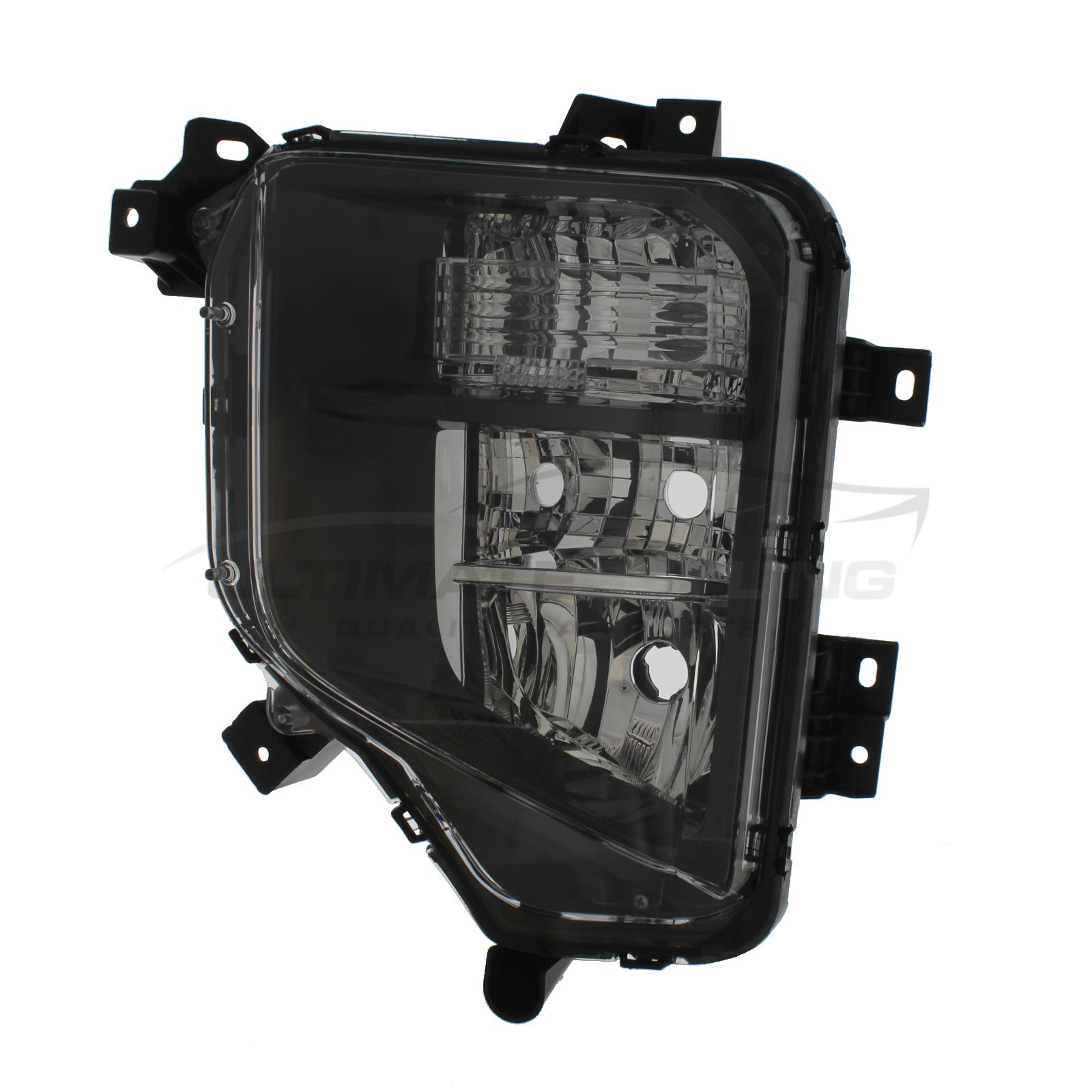 Mitsubishi L200 2019-2021 Front Fog Lamp & Indicator Black Inner (Non-LED) Passenger Side (LH)