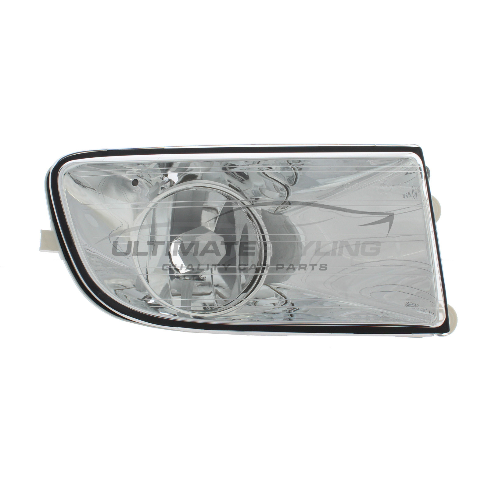 Skoda Octavia 2004-2013 Front Fog Light Chrome Inner (Non-LED) Drivers Side (RH)