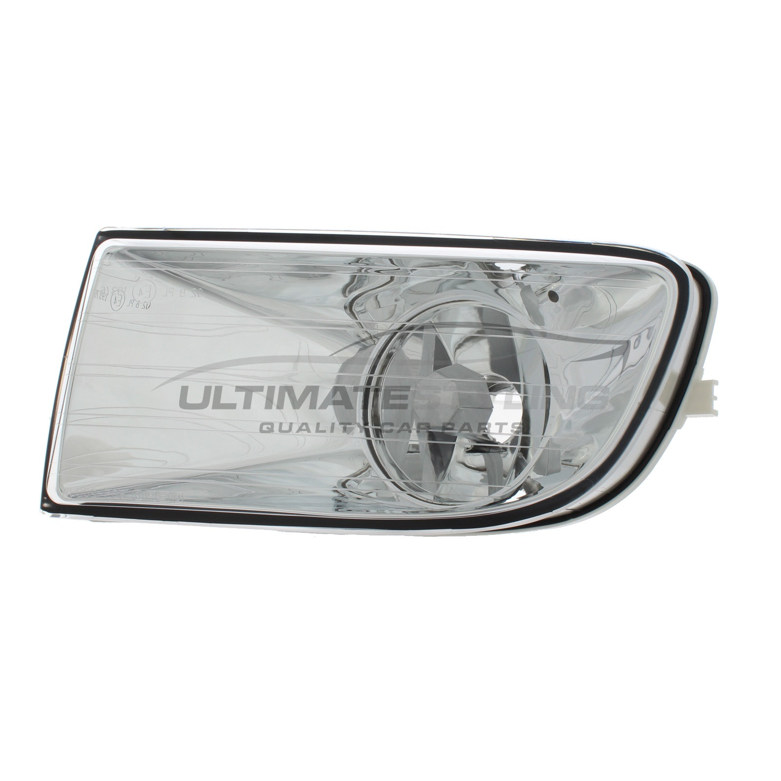 Skoda Octavia 2004-2013 Front Fog Light Chrome Inner (Non-LED) Passenger Side (LH)