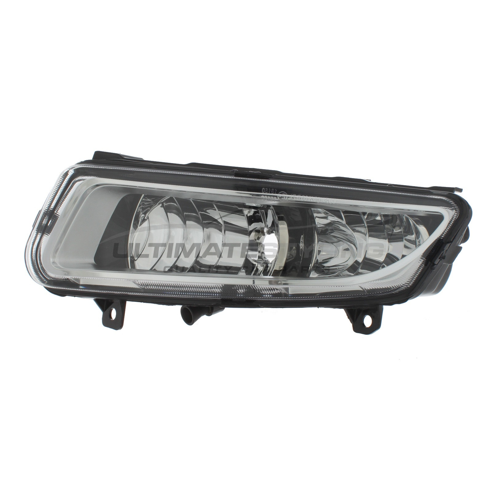 VW Polo 2009-2015 Front Fog Light Chrome Inner (Non-LED) Excludes Daytime Running Lamp Passenger Side (LH)