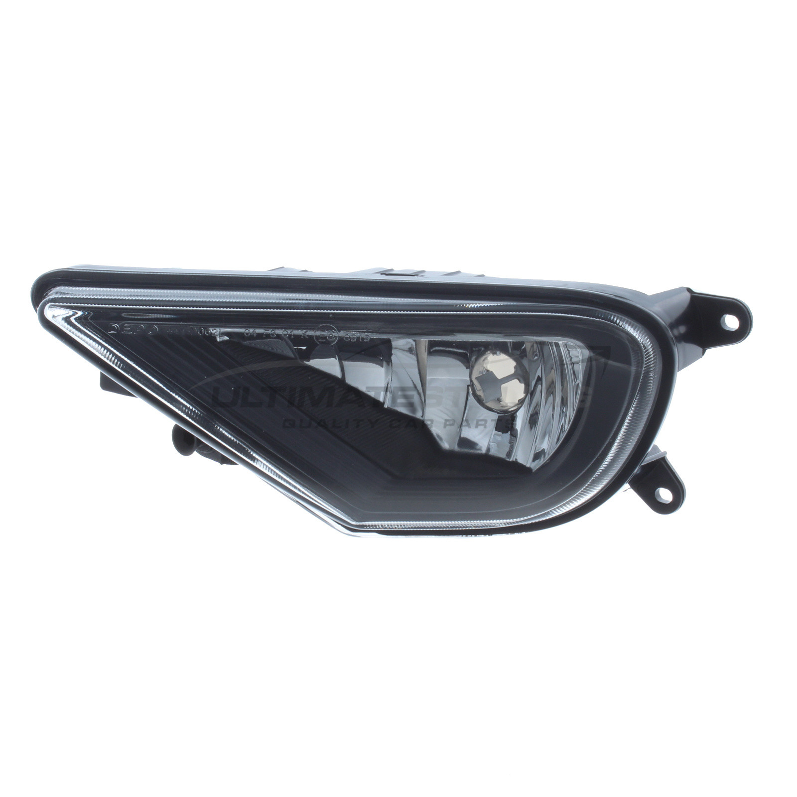 VW Touareg 2014-2019 Front Fog Light Chrome Inner (Non-LED) Triangular Passenger Side (LH)