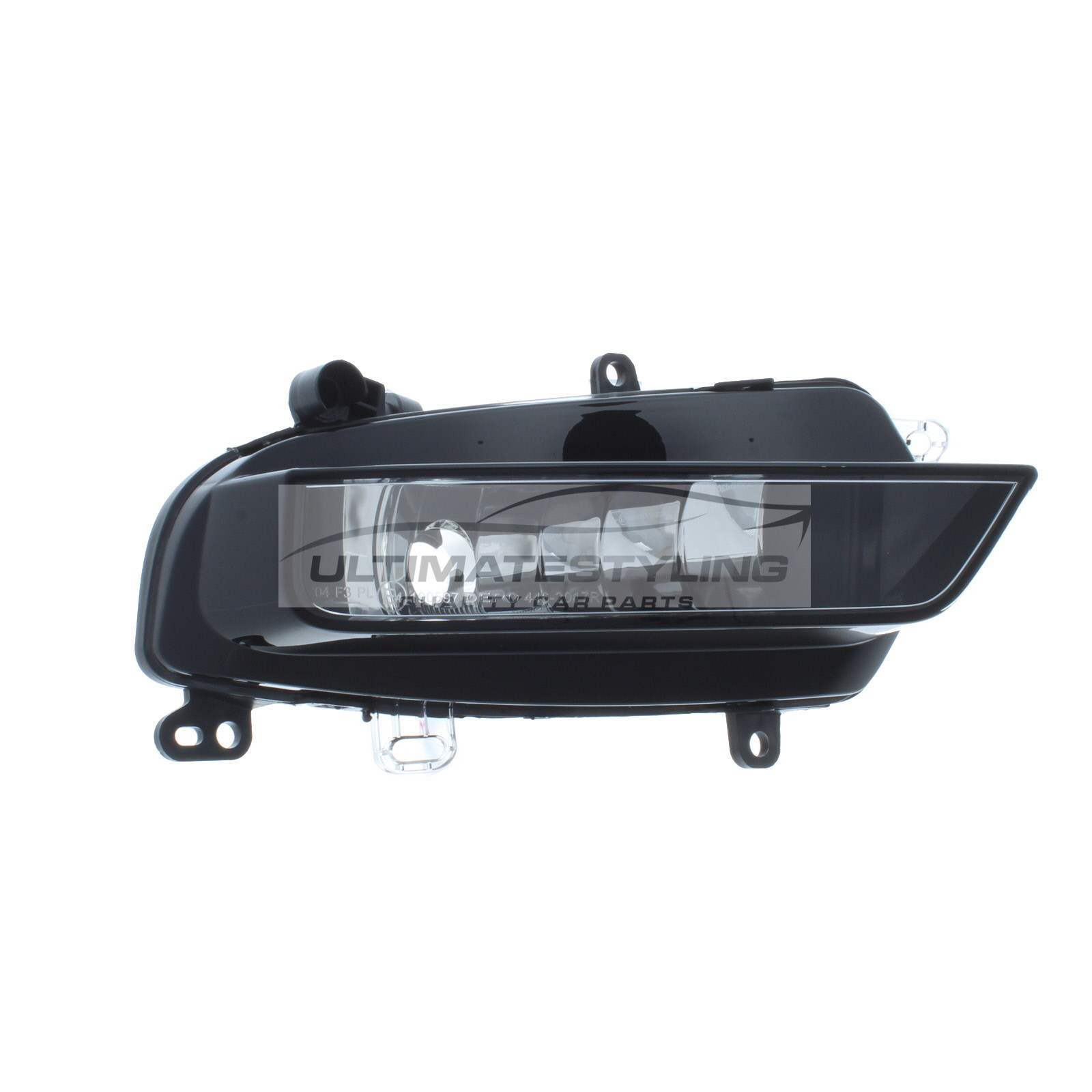 Audi A1 2015-2019 Front Fog Light Non-LED Rear Of Lens Is Vertical Drivers Side (RH)
