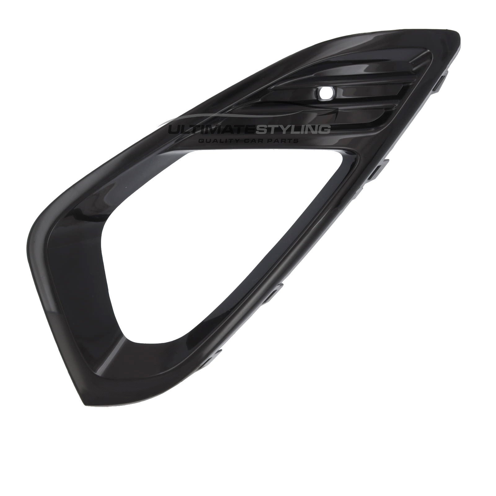 Ford Fiesta Mk8 B479 2017-2024 Front Plastic Fog Light Surround Matt Black Passengers Side Nearside Left Hand Replacement