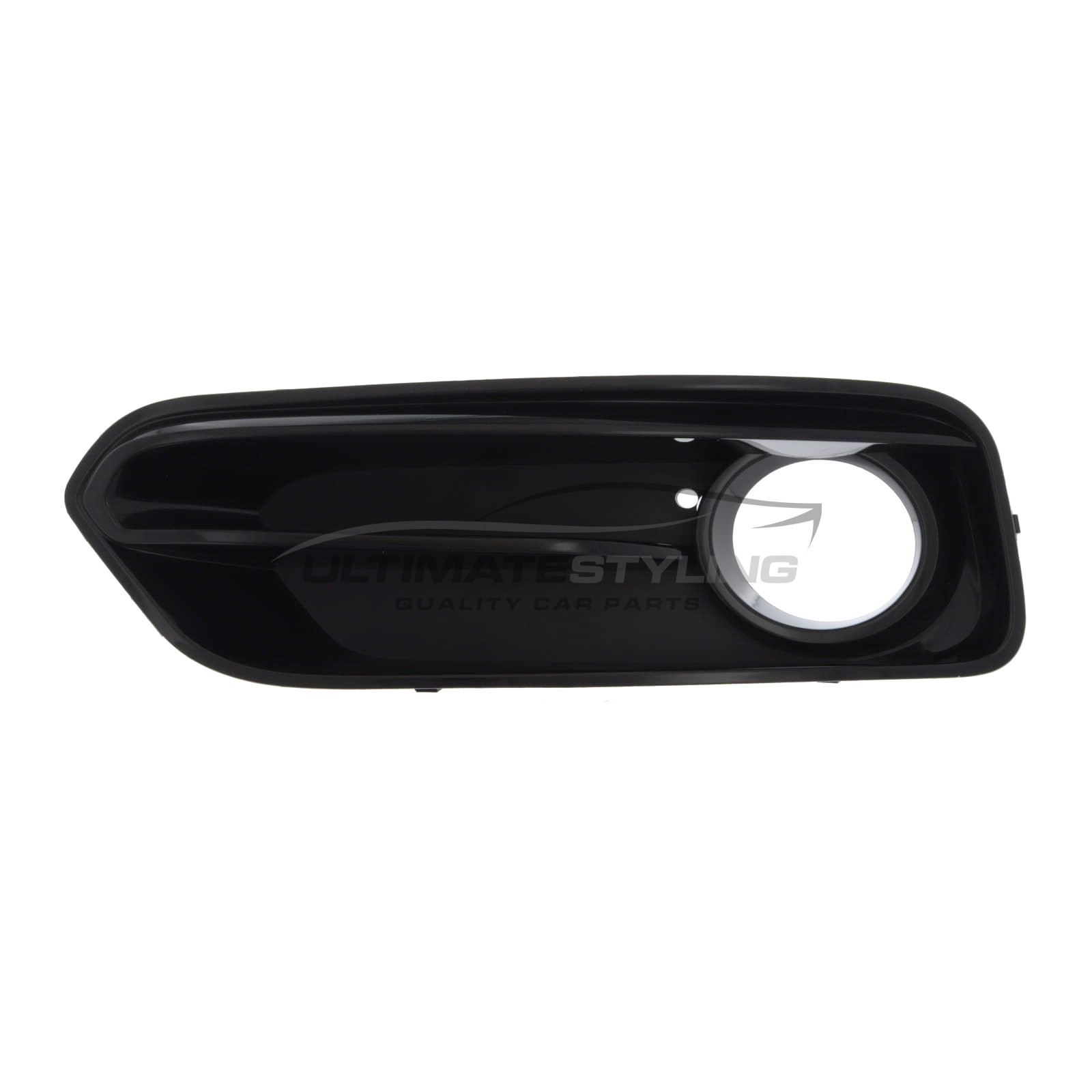 BMW 1 Series F20 & 21 2015-2020 - Front Fog Light Surround - Horizontal Ridge Type - Plastic - Passenger Side Left Hand