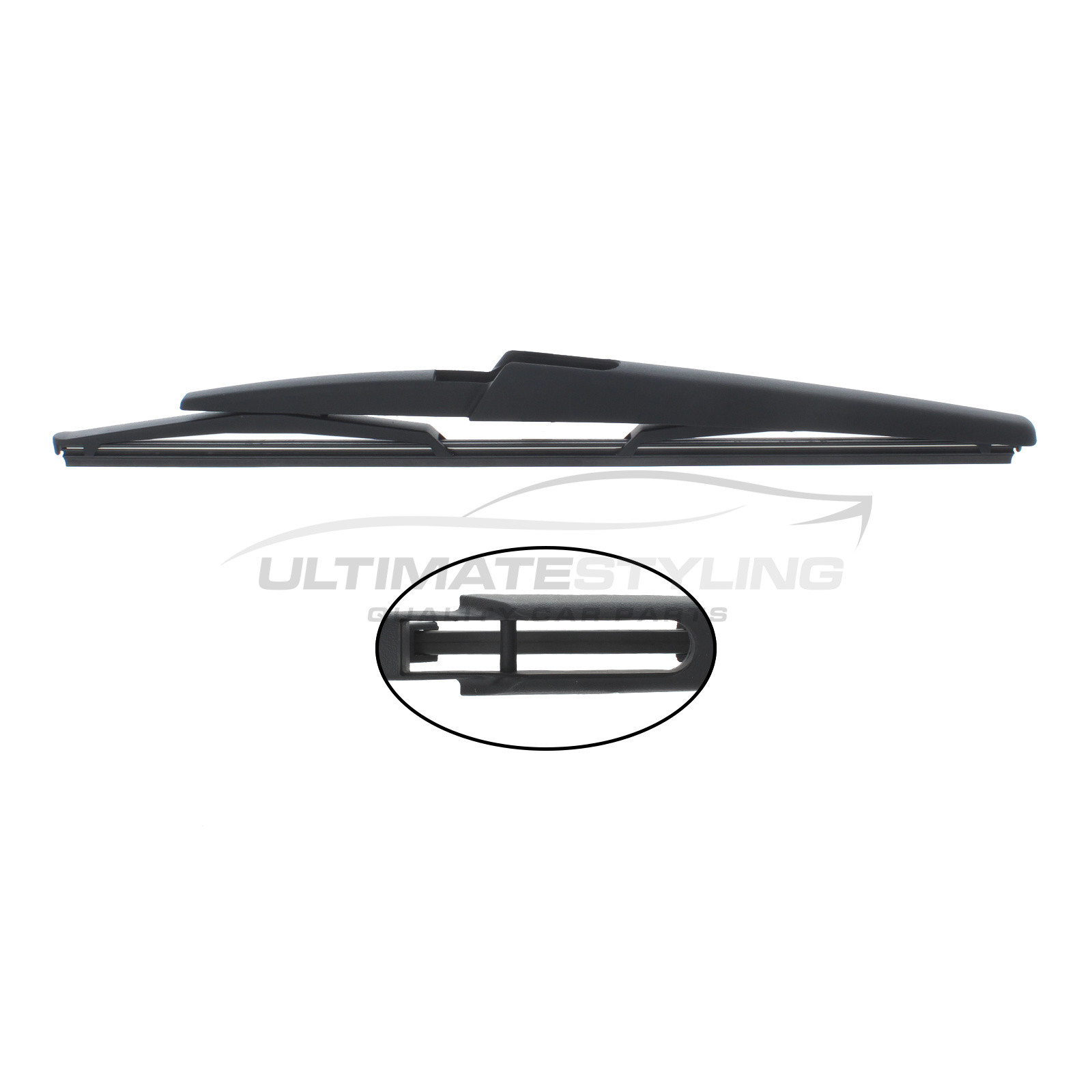thumbnail image 2 of Ultimate Styling Rear Wiper Arm & Blade Set For Volvo XC70 Estate 2003-2007 - 15 Inch 2 of 5