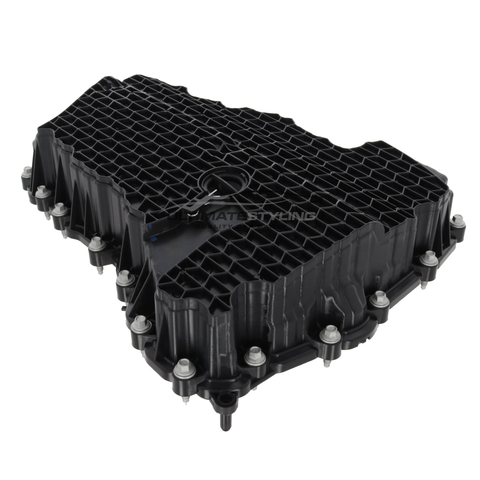 Citroen / DS / Ford / Peugeot / Toyota / Vauxhall - Dispatch / Focus / Mondeo / Expert / Vivaro & More - Engine Oil Sump Pan - 2.0 Diesel - Plastic - Includes Drain Plug