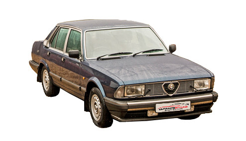 Alfa Romeo 6 2.5 Carburettor (158bhp) Petrol (12v) RWD (2492cc) - (1980-1984) Saloon