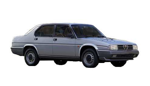 Alfa Romeo 90 2.5 (156bhp) Petrol (12v) RWD (2492cc) - (1985-1987) Saloon