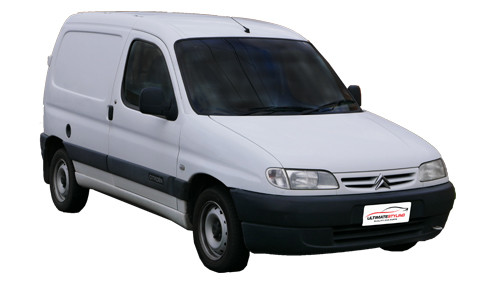 Citroen Berlingo 1.4 (75bhp) Petrol (8v) FWD (1360cc) - MK 1 (M49) (1998-2002) Van