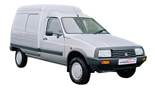 Citroen C15 1.4 (60bhp) Petrol (8v) FWD (1360cc) - (1986-1989) Van