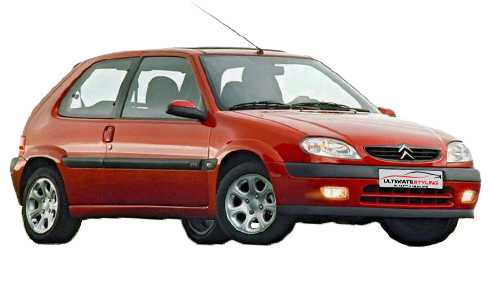 Citroen Saxo 1.6 VTR (98bhp) Petrol (8v) FWD (1587cc) - (2000-2004) Hatchback