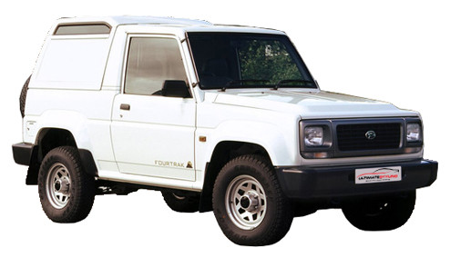 Daihatsu Fourtrak Fieldman 2.8 Independent (101bhp) Diesel (8v) 4WD (2765cc) - (1993-1996) Van