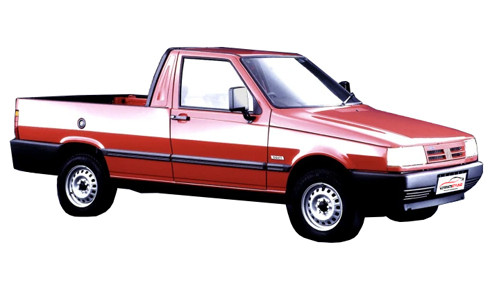 Fiat Fiorino 1.7 Eco diesel (57bhp) Diesel (8v) FWD (1697cc) - (1997-1998) Pickup
