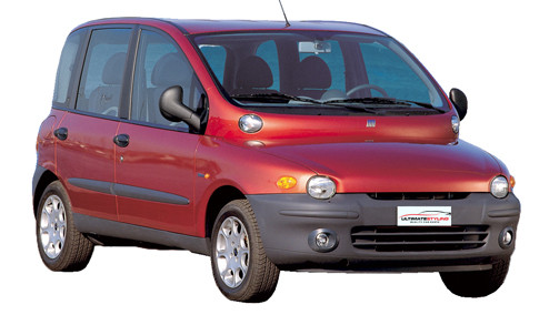 Fiat Multipla 1.6 100 (103bhp) Petrol (16v) FWD (1581cc) - 186 (1999-2004) MPV