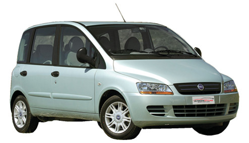 Fiat Multipla 1.6 100 (103bhp) Petrol (16v) FWD (1596cc) - 186 (2004-2010) MPV