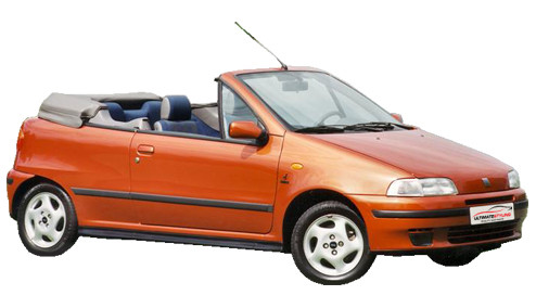 Fiat Punto 1.2 85 (86bhp) Petrol (16v) FWD (1242cc) - 176 (1997-2000) Convertible