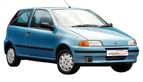 Fiat Punto 1.7 60 (56bhp) Diesel (8v) FWD (1698cc) - 176 (1995-1996) Hatchback
