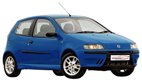Fiat Punto 1.9 JTD (79bhp) Diesel (8v) FWD (1910cc) - 188 (1999-2002) Hatchback