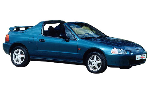 Honda Civic CRX 1.6 VTi (158bhp) Petrol (16v) FWD (1595cc) - (1992-1995) Coupe