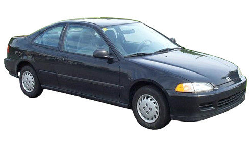 Honda Civic 1.5 (100bhp) Petrol (16v) FWD (1493cc) - MK 5 (1994-1996) Coupe