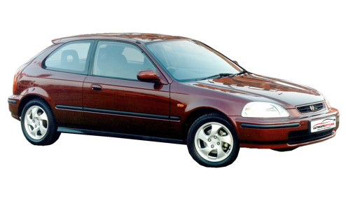 Honda Civic 1.4 (89bhp) Petrol (16v) FWD (1396cc) - MK 6 (1995-2001) Hatchback