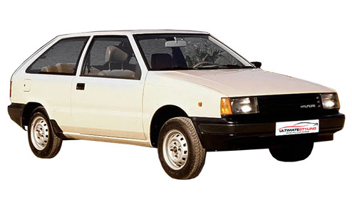 Hyundai Pony X1 1.5 (71bhp) Petrol (8v) FWD (1468cc) - (1985-1991) Hatchback