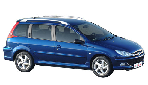 Peugeot 206 sw 1.4 HDi (68bhp) Diesel (8v) FWD (1398cc) - (2002-2007) Estate