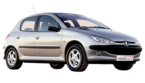 Peugeot 206 2.0 HDi (90bhp) Diesel (8v) FWD (1997cc) - (1999-2005) Hatchback