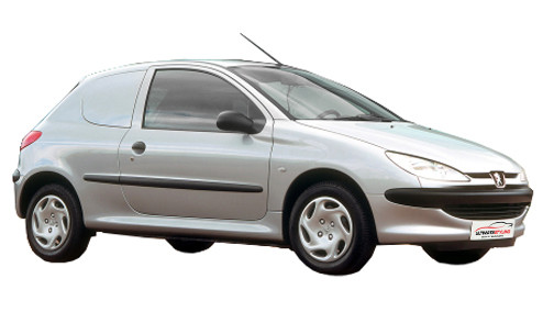 Peugeot 206 1.9 (70bhp) Diesel (8v) FWD (1868cc) - (2000-2002) Van