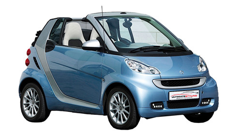 Smart Fortwo 1.0 Micro Hybrid Drive (71bhp) Petrol (12v) RWD (999cc) - (2008-2012) Convertible