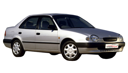 Toyota Corolla 1.3 (85bhp) Petrol (16v) FWD (1332cc) - (1997-1998) Saloon