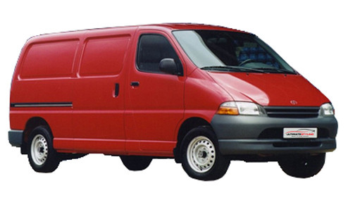 Toyota Hi-Ace Power Van 2.5 (78bhp) Diesel (8v) RWD (2446cc) - (1996-1998)  Van