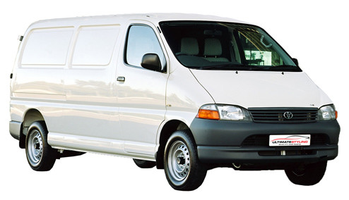 Toyota Hi-Ace 2.5 Turbo (102bhp) Diesel (16v) RWD (2494cc) - (2001-2006) Van